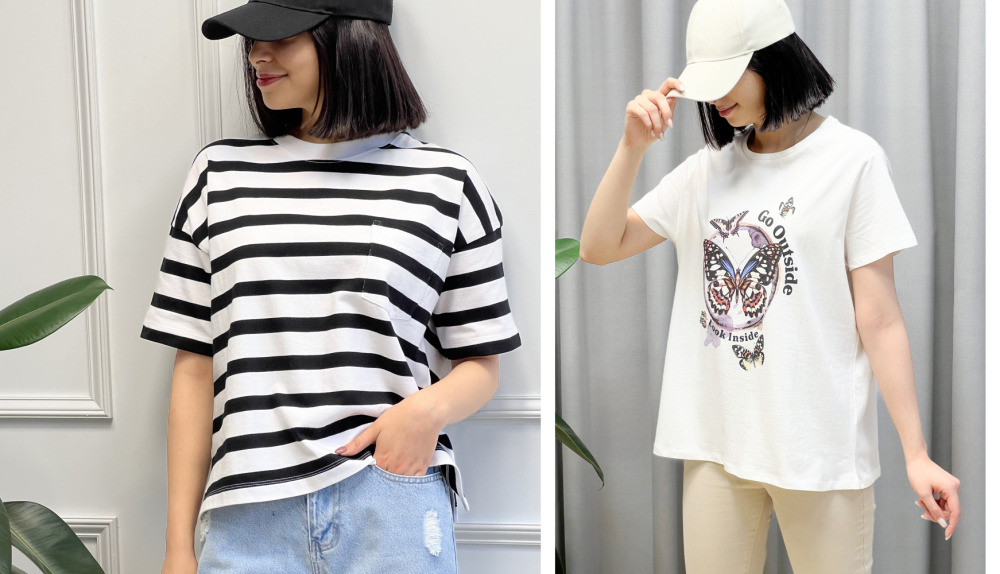 خرید تیشرت زنانه با کیفیت عالی و قیمت مناسب