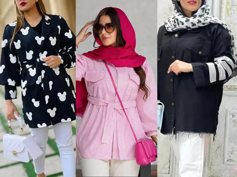 طراحی مانتوهای زنانه با مدلهای جدید و شیک