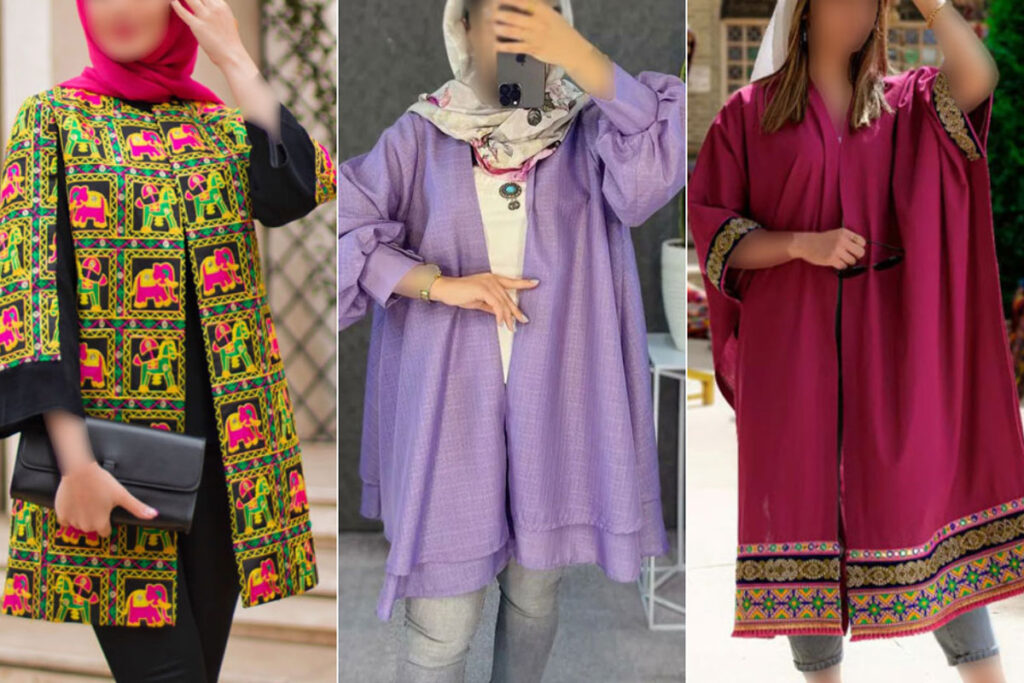 طرحهای مختلف در مدرنیتهای مانتو زنانه