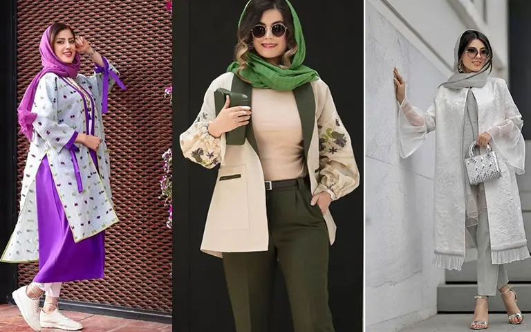 مانتو کلاسیک و شیک