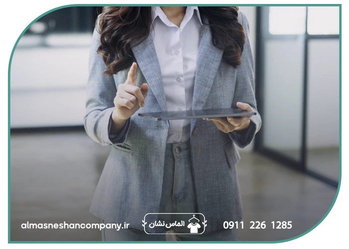 مانتو اداری سرمه ای